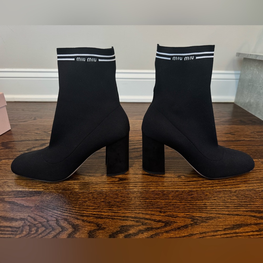 Miu Miu Sock Booties size 38. Authentic, Great Condition! - Picture 3 of 11